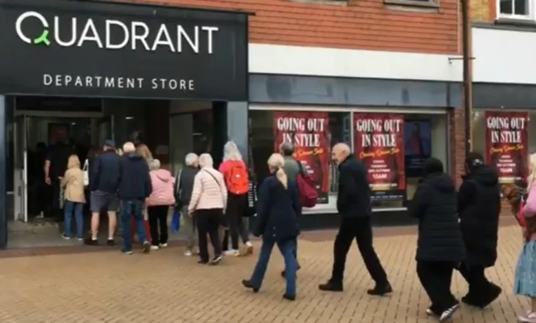 quadrant department stores closure