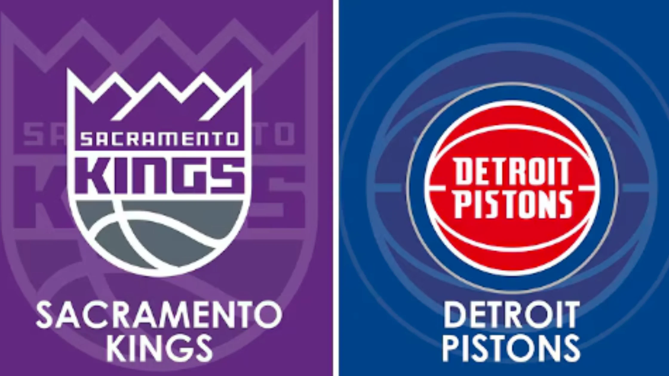 Pistons vs Kings